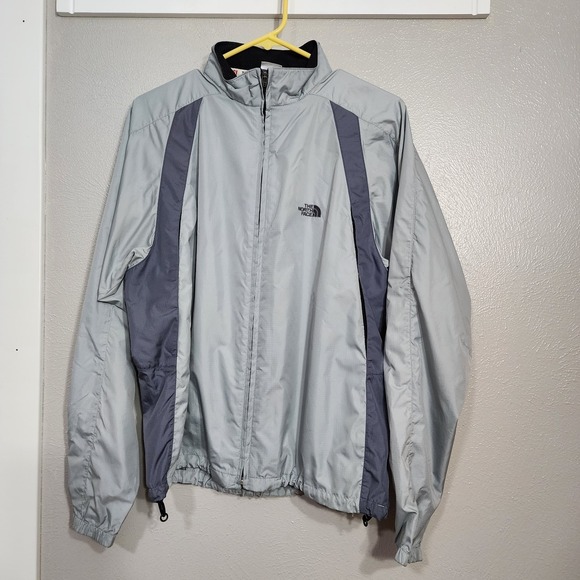 The North Face Men's Tekware Windbreaker Jacket Gray Black Zip-Up Size S - Picture 1 of 10